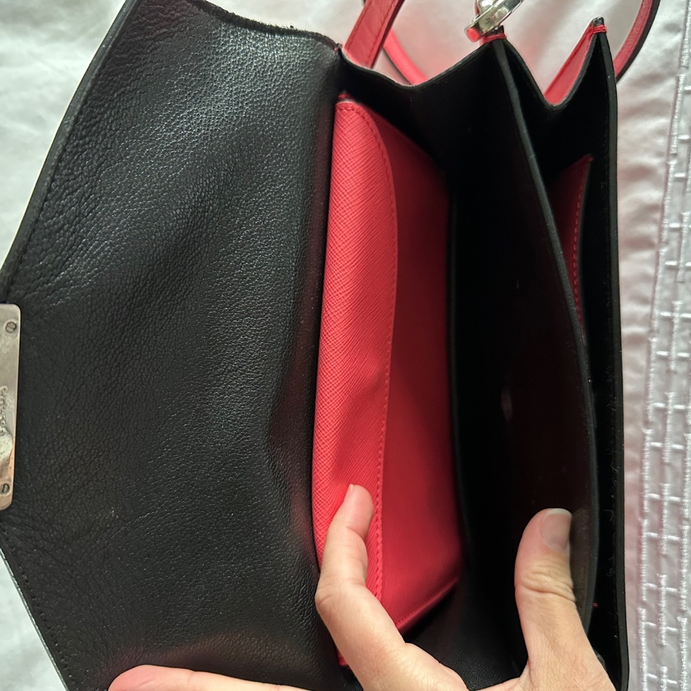 Prada Fuoco Saffiano Lux Leather Crossbody Bag BN0924 - Picture 9 of 10